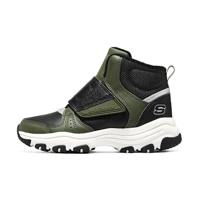 (Youth) Skechers I-Conik Boots 'Olive Black'