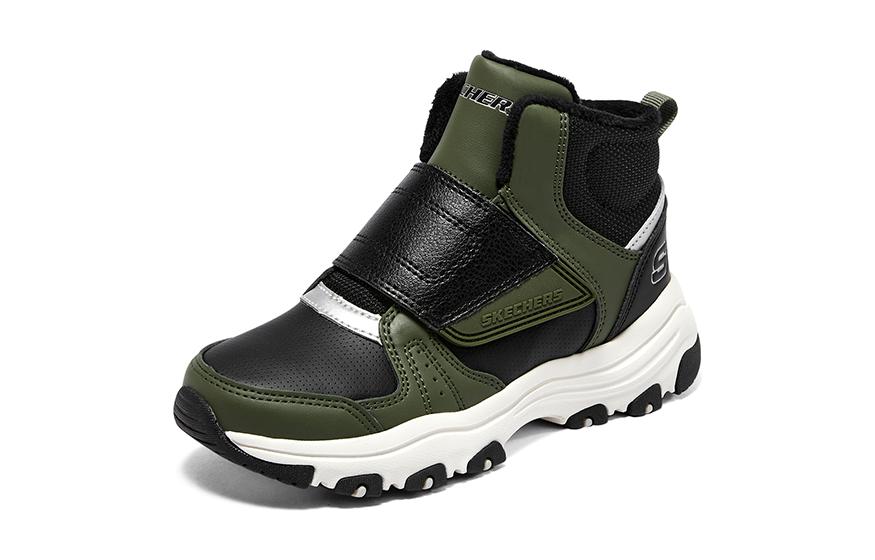 Lookbook (Youth) Skechers I-Conik Boots 'Olive Black' 8701647L-OLBK