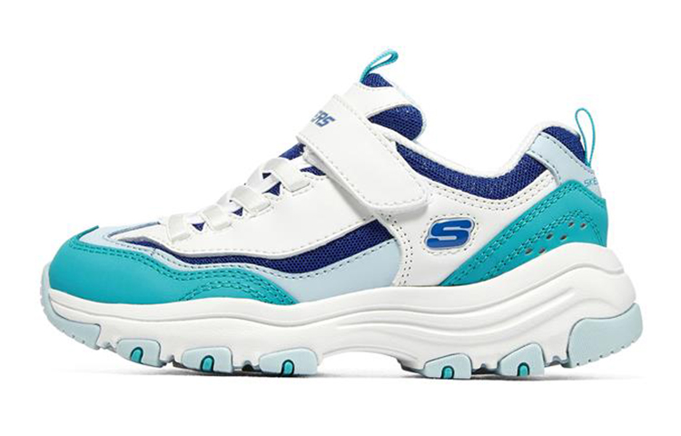 (Youth) Skechers I-Conik Low 'White Blue' 8701649L-WBLU