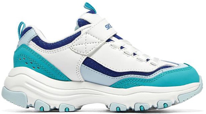 (JR) Skechers I-Conik Rendah 'Putih Biru' 8701649L-WBLU Order (JR) Skechers I-Conik Rendah 'Putih Biru' 8701649L-WBLU