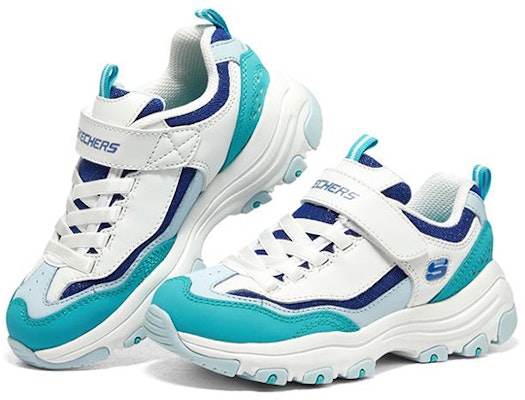 (JR) Skechers I-Conik Rendah 'Putih Biru' 8701649L-WBLU Lookbook (JR) Skechers I-Conik Rendah 'Putih Biru' 8701649L-WBLU