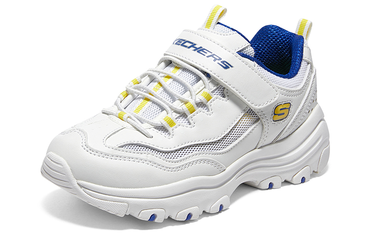 (Youth) Skechers I-Conik 'White Blue Yellow' 圖 3
