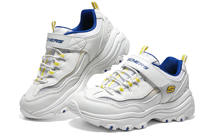 (Youth) Skechers I-Conik 'White Blue Yellow' 圖 4