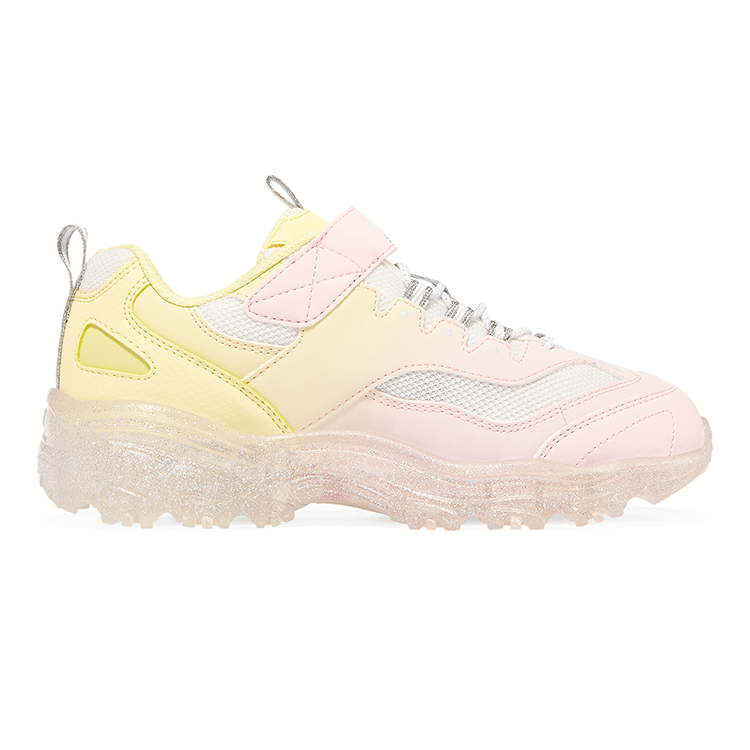 Order (JR) Skechers Ice D''lites ''Rosa Giallo'' 302557L-PKYL
