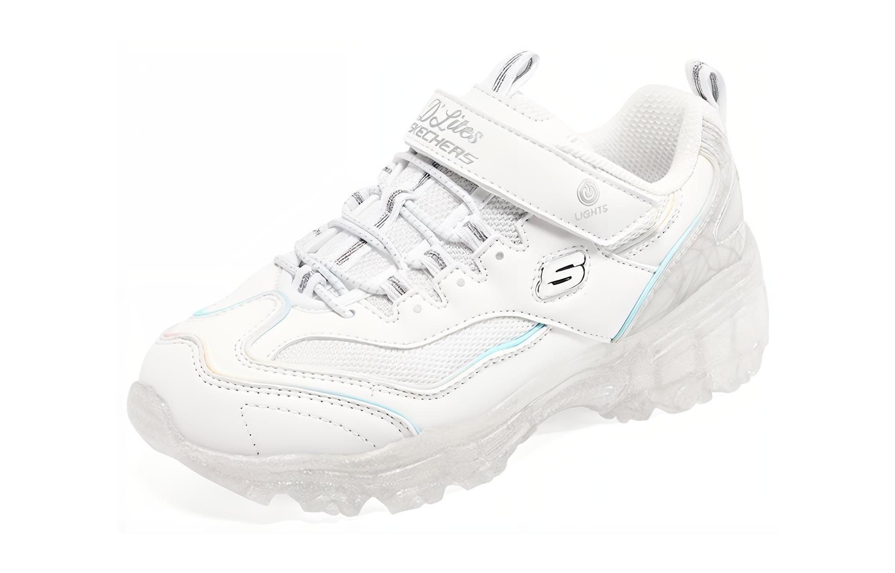 (Youth) Skechers Ice D'lites 'White' 圖 3