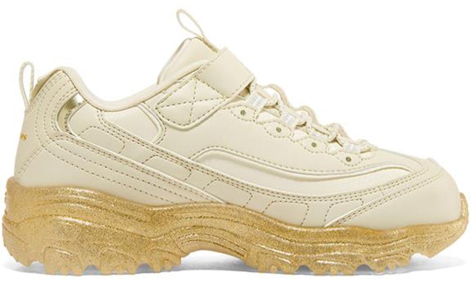 (JR) Skechers James Goldcrown x D'Lites Sepatu Lari Crystal Marathon 'Beige Gold' 314969L-NAT Order (JR) Skechers James Goldcrown x D'Lites Sepatu Lari Crystal Marathon 'Beige Gold' 314969L-NAT