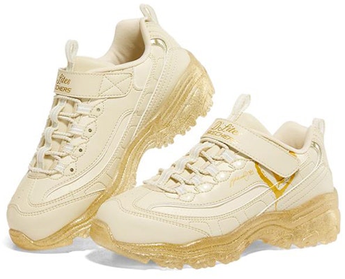 (JR) Skechers James Goldcrown x D'Lites Kasut Larian 'Beige Gold' Kristal Marathon 314969L-NAT Lookbook (JR) Skechers James Goldcrown x D'Lites Kasut Larian 'Beige Gold' Kristal Marathon 314969L-NAT