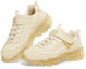 Lookbook (JR) Skechers James Goldcrown x D'Lites Sepatu Lari Crystal Marathon 'Beige Gold' 314969L-NAT