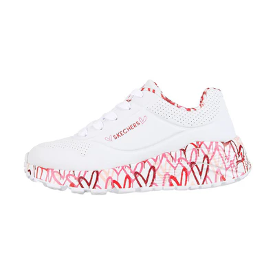 (Youth) Skechers James Goldcrown Uno Lite 'White Red'