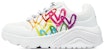 (JR) Skechers James Goldcrown x Uno Lite 'Putih Pelbagai Warna' 314061L-WMLT
