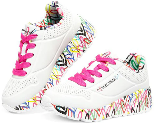 (JR) Skechers James Goldcrown x Uno Lite ''Wit Regenboog'' 314976L-WMLT Lookbook (JR) Skechers James Goldcrown x Uno Lite ''Wit Regenboog'' 314976L-WMLT