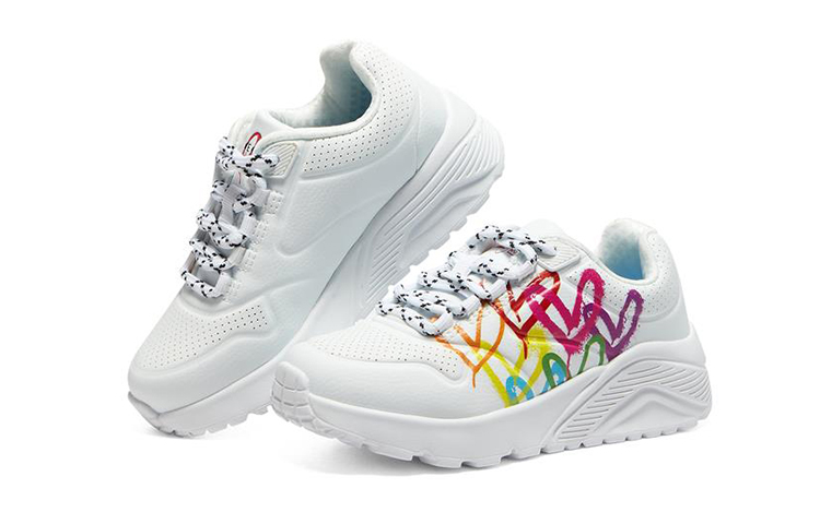 Lookbook (Youth) Skechers James Goldcrown x Uno Lite 'White Multicolor' 314061L-WMLT