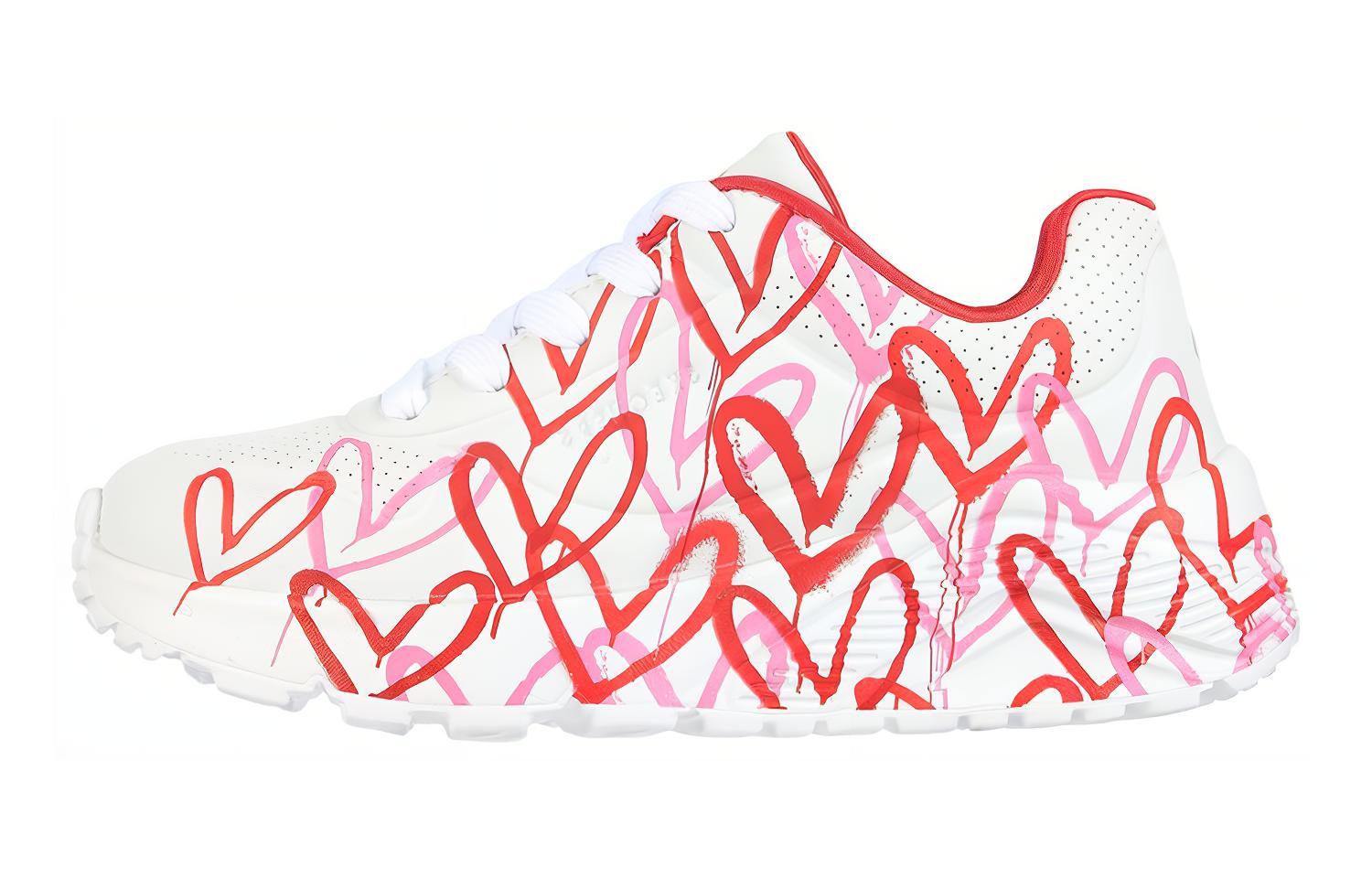 (Youth) Skechers James Goldcrown x Uno Lite White Red 'Spread the Joy' 314065L-WRPK