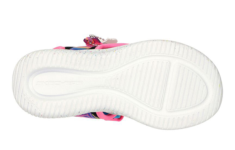 Shop (Youth) Skechers Jumpsters Sandal 'Splasherz Black Multicolor' 302999L-BKMT