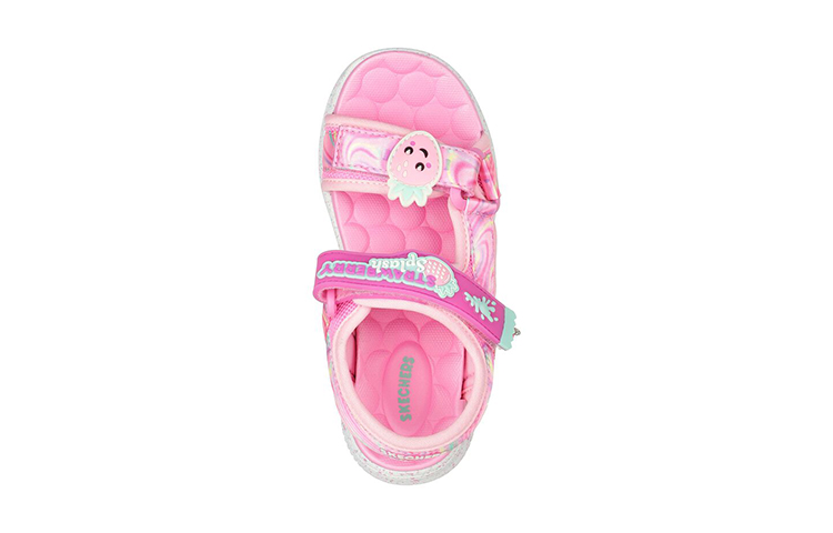 Lookbook (Youth) Skechers Jumpsters Sandal 'Splasherz Pink' 302999L-PKMT