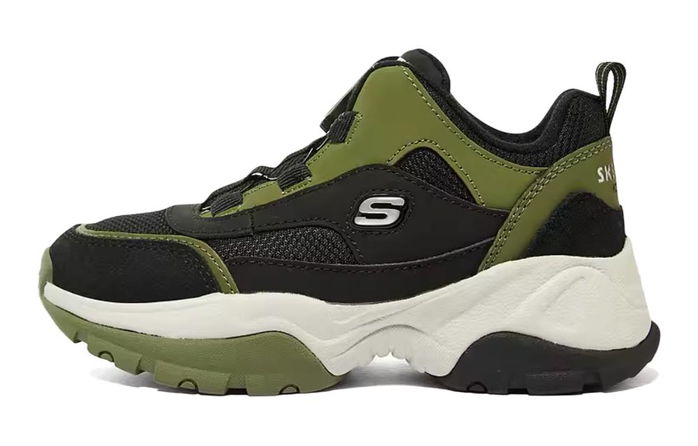 (Youth) Skechers Kozmiks 1.0 'Black Olive' 302528L-BKOL