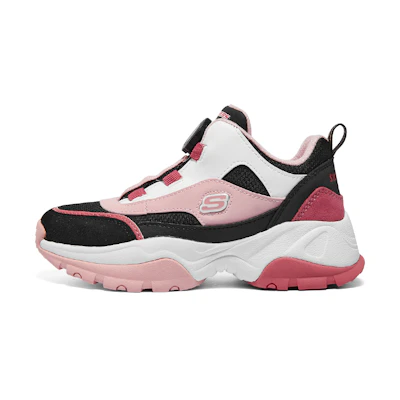 (Youth) Skechers Kozmiks 1.0 'Black White Pink'