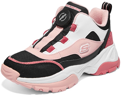(Youth) Skechers Kozmiks 1.0 'Black White Pink' 302528L-BKWP Lookbook (Youth) Skechers Kozmiks 1.0 'Black White Pink' 302528L-BKWP