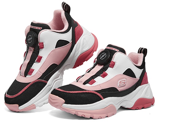 (Youth) Skechers Kozmiks 1.0 'Black White Pink' 302528L-BKWP Shop (Youth) Skechers Kozmiks 1.0 'Black White Pink' 302528L-BKWP