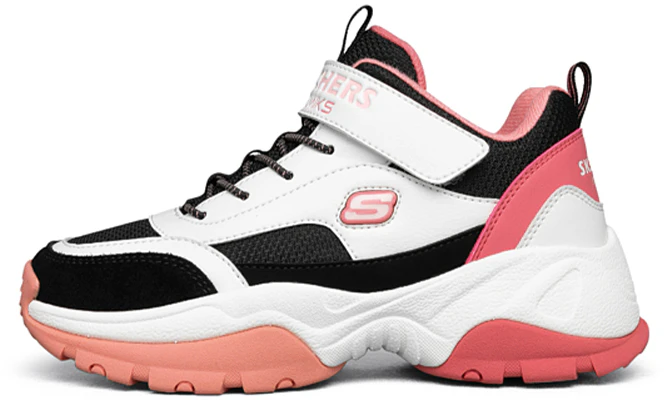 (JR) Skechers Kozmiks ''Noir Rose Blanc'' 664191L-WBPK Buy (JR) Skechers Kozmiks ''Noir Rose Blanc'' 664191L-WBPK