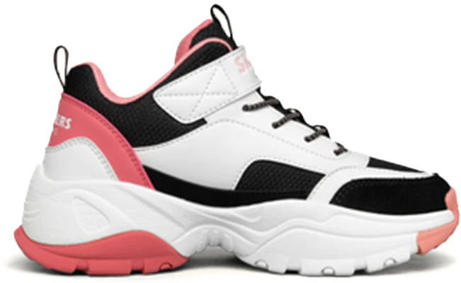 (JR) Skechers Kozmiks ''Noir Rose Blanc'' 664191L-WBPK Order (JR) Skechers Kozmiks ''Noir Rose Blanc'' 664191L-WBPK
