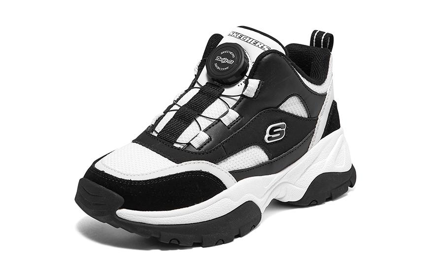 (Youth) Skechers Kozmiks 'Black White' 圖 3