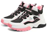 Lookbook (JR) Skechers Kozmiks ''Noir Blanc Rose'' 302527L-BKWP