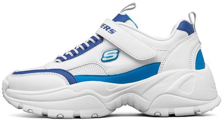 (Youth) Skechers Kozmiks 'White Blue' 660084L-WBL Buy (Youth) Skechers Kozmiks 'White Blue' 660084L-WBL