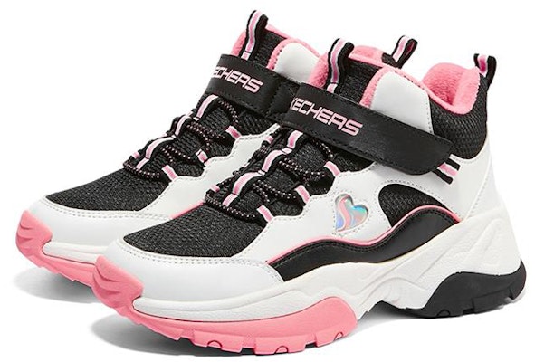 (Youth) Skechers Kozmiks 'Black White Pink' 302527L-BKWP Lookbook (Youth) Skechers Kozmiks 'Black White Pink' 302527L-BKWP