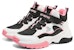 (JR) Skechers Kozmiks 'Hitam Putih Merah Jambu' 302527L-BKWP
