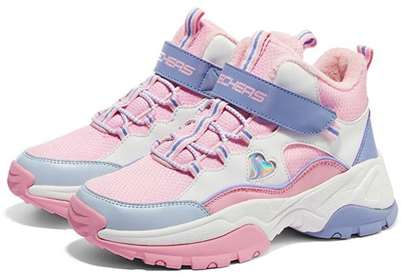 (Youth) Skechers Kozmiks 'Pink Purple White' 302527L-PKLV Lookbook (Youth) Skechers Kozmiks 'Pink Purple White' 302527L-PKLV