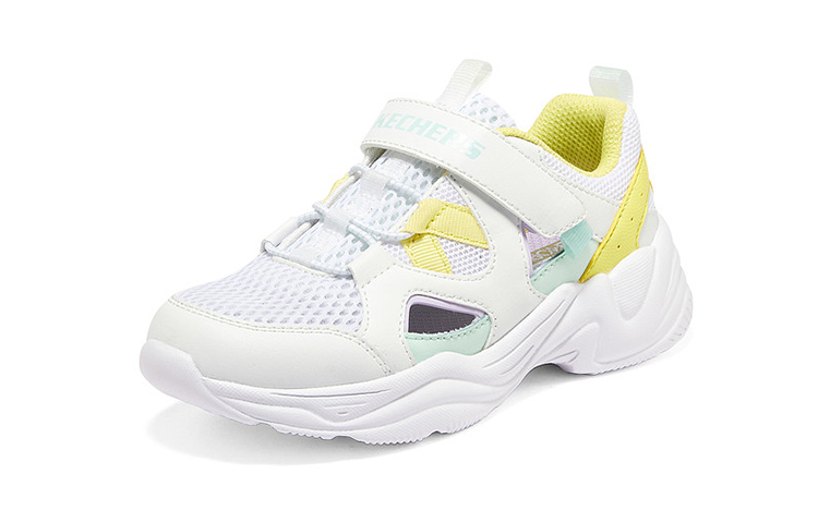 Lookbook (JR) Skechers Lite Style ''Weiß Gelb'' 302546L-WMLT