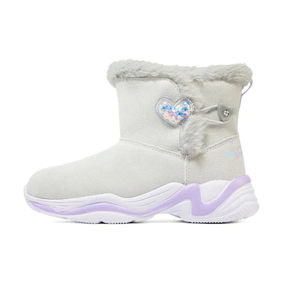 (Youth) Skechers Lite Styles 'Beige Purple'