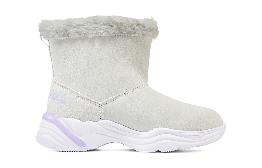 (Youth) Skechers Lite Styles 'Beige Purple' 圖 2