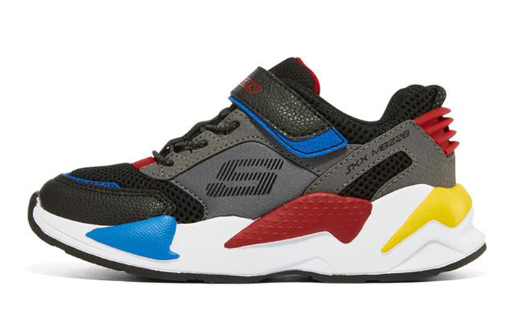 (Youth) Skechers Lite Styles 'Black Multicolor'