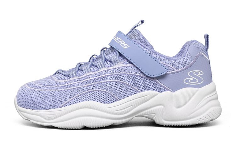 (Youth) Skechers Lite Styles 'Bluepurple White' 302500L-PERI