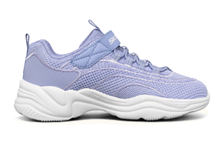 (Youth) Skechers Lite Styles 'Bluepurple White' 圖 2