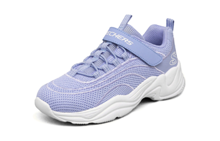 Lookbook (JR) Skechers Lite Styles ''Bleu Violet Blanc'' 302500L-PERI