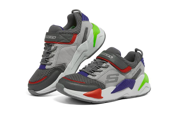 (Youth) Skechers Lite Styles 'Grey' 圖 3