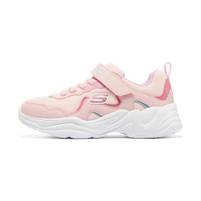 (Youth) Skechers Lite Styles 'Pink Daddy Shoes'