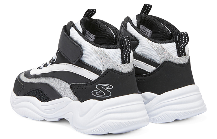 Shop (JR) Chaussures Décontractées Skechers Lite Styles ''Noir Blanc'' 302584L-BKW