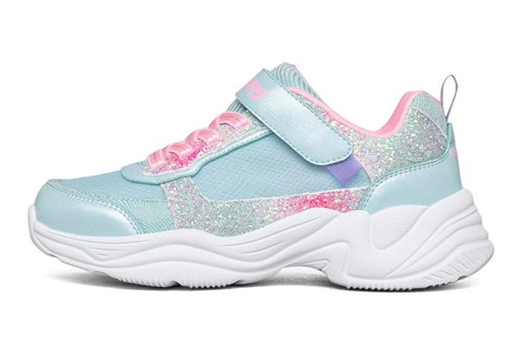 (Youth) Skechers Lite Styles Low 'Light Blue Multicolor'