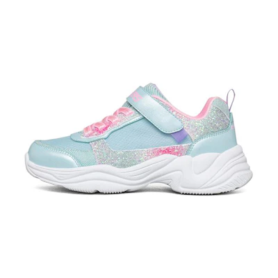 (Youth) Skechers Lite Styles Low 'Light Blue Multicolor'