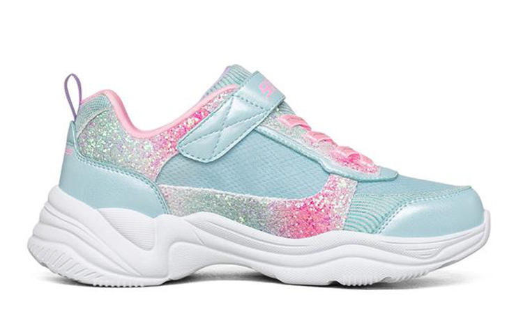 (Youth) Skechers Lite Styles Low 'Light Blue Multicolor' 圖 2