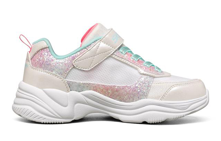 (Youth) Skechers Lite Styles Low 'White Green' 圖 2