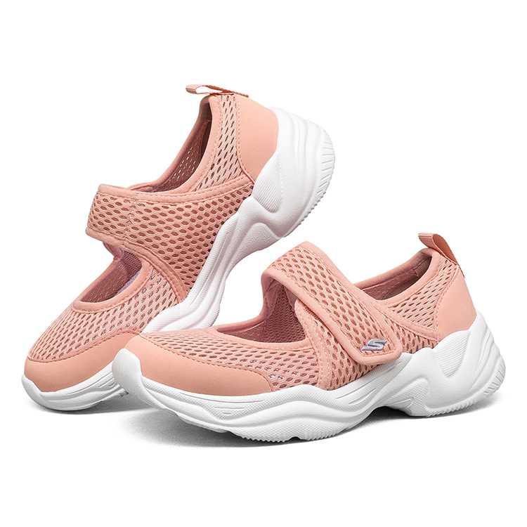 Lookbook (JR) Skechers Lite Styles Klettverschluss Freizeitschuhe ''Hellrosa Mary Jane'' 302514L-LTPK