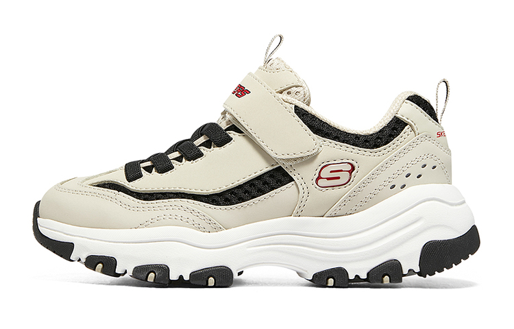 (Youth) Skechers Low-Top 'Natural Black'