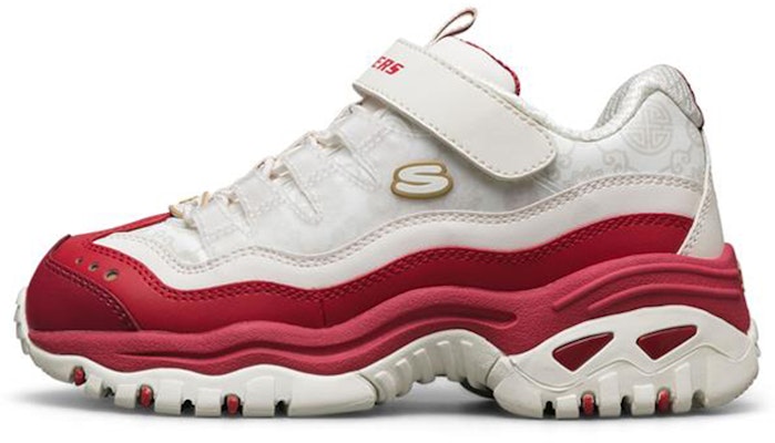 (Youth) Skechers Low-Top 'White Red' 64148L-NTRD Buy (Youth) Skechers Low-Top 'White Red' 64148L-NTRD