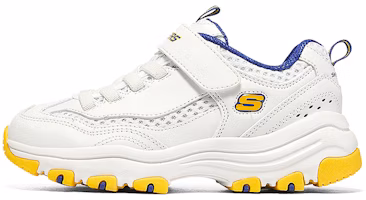 (Youth) Skechers Low-Top Dad Shoe 'White Yellow' 8701650L-WYL (Youth) Skechers Low-Top Dad Shoe 'White Yellow' 8701650L-WYL