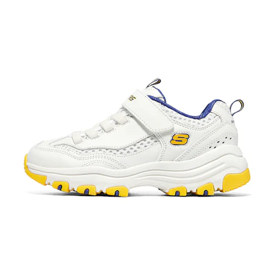 (Youth) Skechers Low-Top Dad Shoe 'White Yellow'